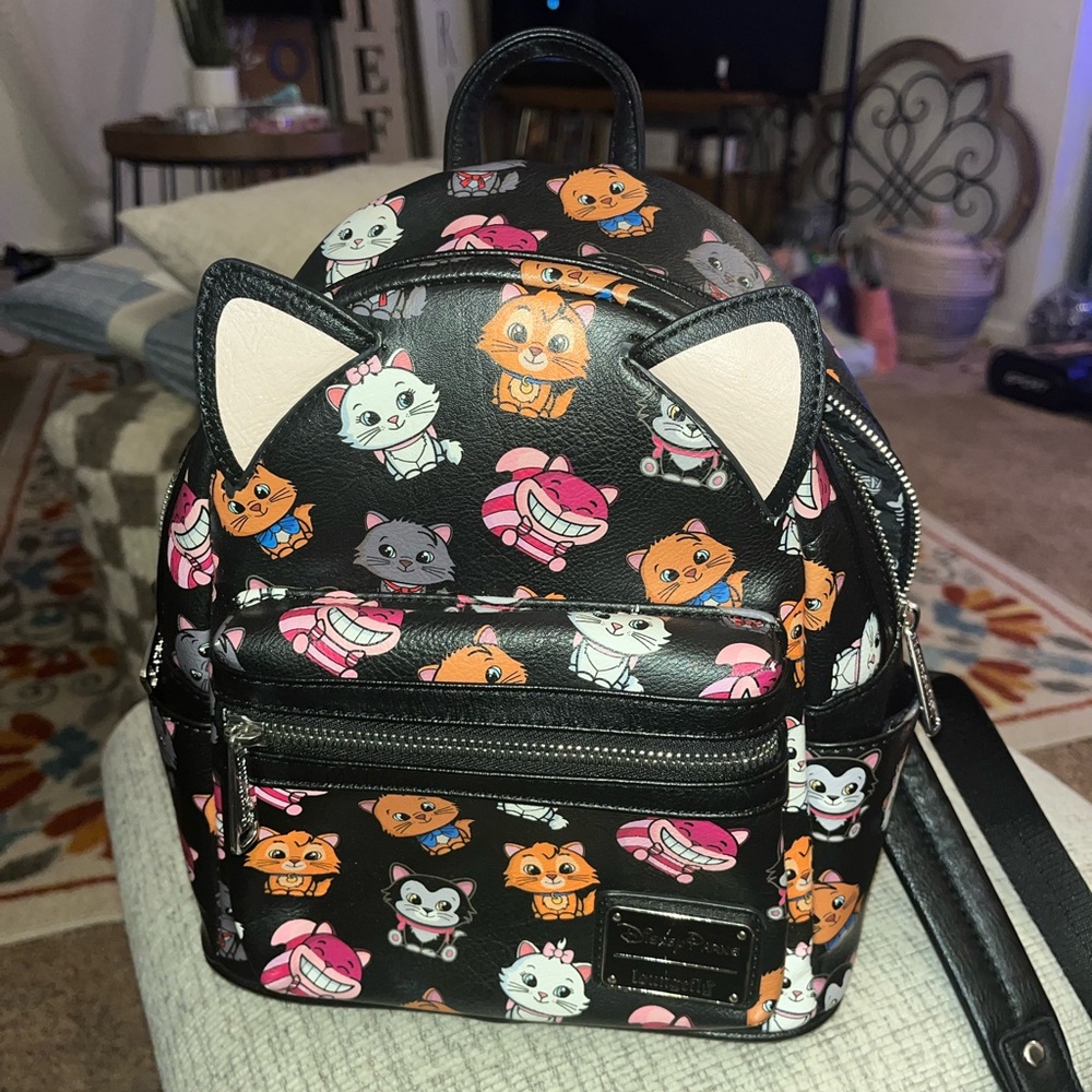 Disney Loungefly Cat Ears Mini Backpack